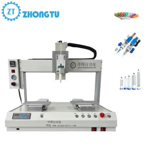 China Fully Desktop Multi-Axis Automatic  Glue Spraying Machine on Textile on sale