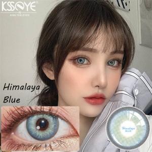 China Ksseye Himalaya Blue Contacts Lens Blue Cosmetic Colored Eye Contact Lens on sale