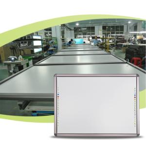 China IR 10 points touch electromagnetic interactive whiteboard with mobile stand on sale