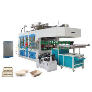 Quality Compostable 400kg/h Fiber Pulp Tableware Dinnerware Machinery for sale