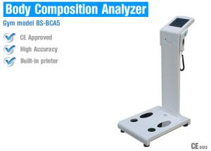 CE Approved Body Fat Checking Machine With Big Scale Colorful Touch Screen Control Panel
