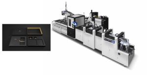 Quality Automated Cardboard Box Making Machine / Paper Box Making Equipment for sale