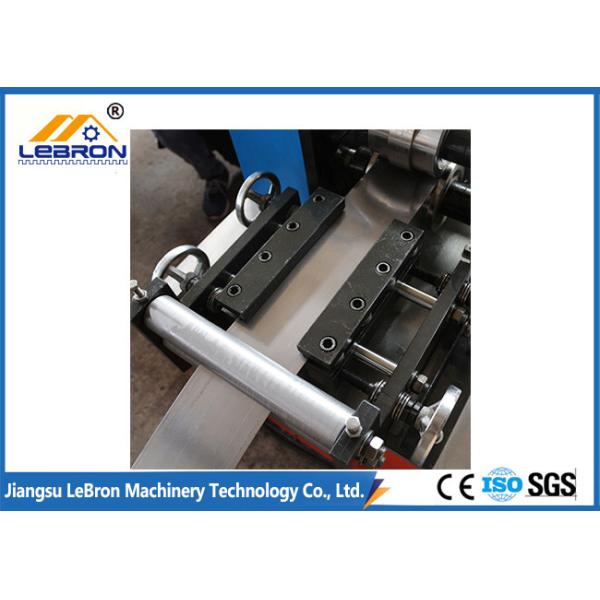 PLC Control Steel Door Frame Machinery 32Mpa Yield Strength 18 Roller Stations