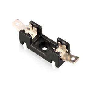 Quality 300V 6x30mm PCB Mount Fuse Holder / 30A Fuse Block With 6.4 Quick Connect Terminal for sale
