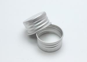 Customized Color Aluminium Screw Caps 24mm Round Shape For Threaded Bottles