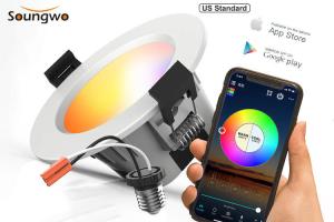 Quality E26 Smart Music Lamp Bluetooth Mesh Led Bulb Long Distance Control In Home And Office for sale