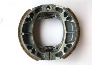 Quality Aluminum Alloy Motorcycle Brake Shoe With Spring , Motorcycle Brake Parts CG125 for sale