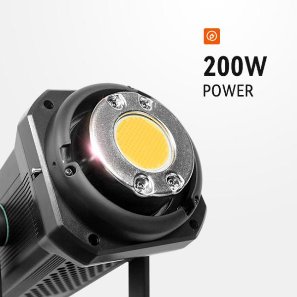 High power 200w LED portable lighting suitable for live broadcast and photography