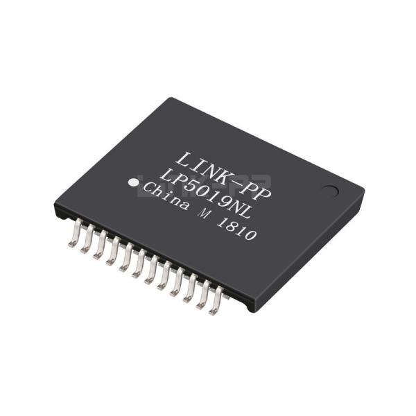 Buy LP5019NL Dual Port 1000 BASE-T SMT 28 Pin Low Profile SMD Ethernet Transformer Modules at wholesale prices