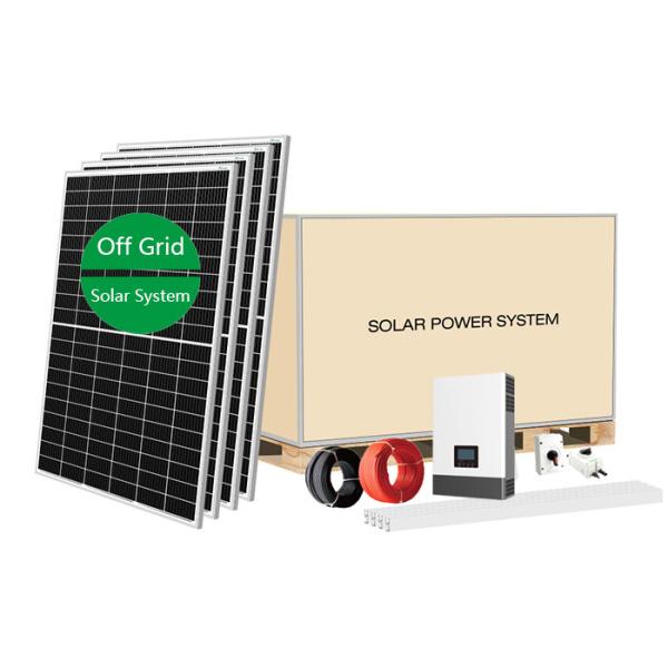 Buy LOG 5KW Off Grid Solar System MPPT 5000 Watt Solar Generator Kit at wholesale prices