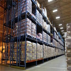 Quality Length Custom Double Deep Pallet Racking System Package For Warehouse Multi Level Storage for sale