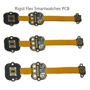 Custom Smartwatch Flexible Rigid PCB Boards Manufacturing Assembly ISO9001