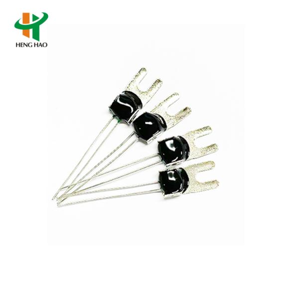 Copper Tube NTC Thermistor Temperature Sensor with Wire Connect PVC Cable for 40-150C Range