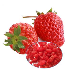 China Highly Nutritional Dried Fruit Snacks , Freeze Dried Strawberries No Sugar Added on sale