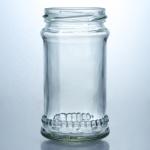 China Unique Design 100ml 300ml 500ml Country Honey Glass Jar with Lid Clear Glass Products for sale