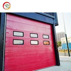 Modern Designed Automatic Sectional Thermal Insulation Steel Overhead Garage