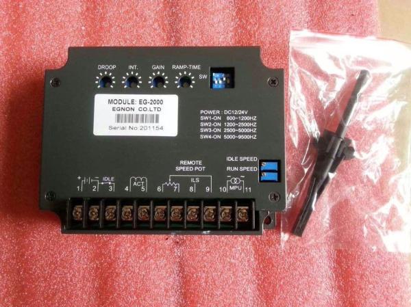 Speed Controller Generator Accessories Control Engine Fast Precise Response To