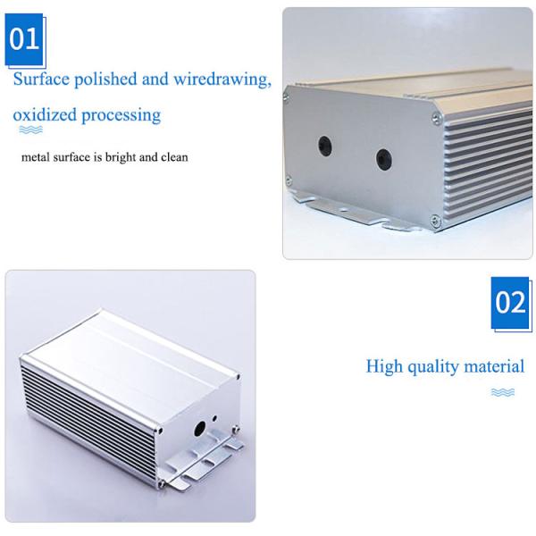 ISO9001 CNC Precision Components IP54 Outdoor Waterproof Amplifier Enclosure