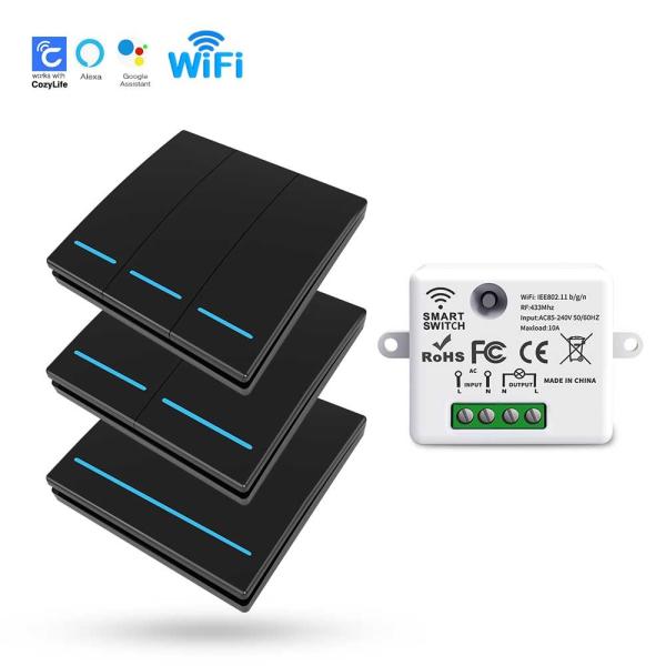 Buy External Antenna Remote Control Self Powered Wireless Switch at wholesale prices
