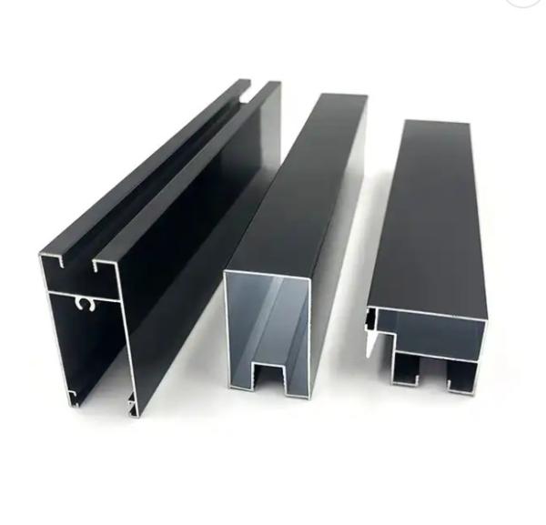 Buy 0.8-2.0mm thick Aluminium Sliding Window Profile Push Pull Window Frame Profile at wholesale prices