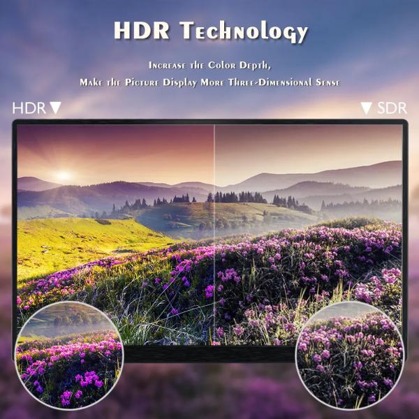 Ips Screen Hd Commercial Usb C Portable Touchscreen Monitor Game Advertising 17.3 Inch With Hi Input