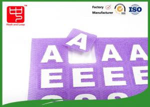 Quality Reusable Die Cut  Alphabet Letters , self adhesive  dots With Printing Words for sale