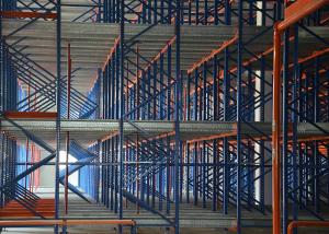 Quality All Material Handling Pallet Runner Racking System for Alll Temperature warehouse for sale