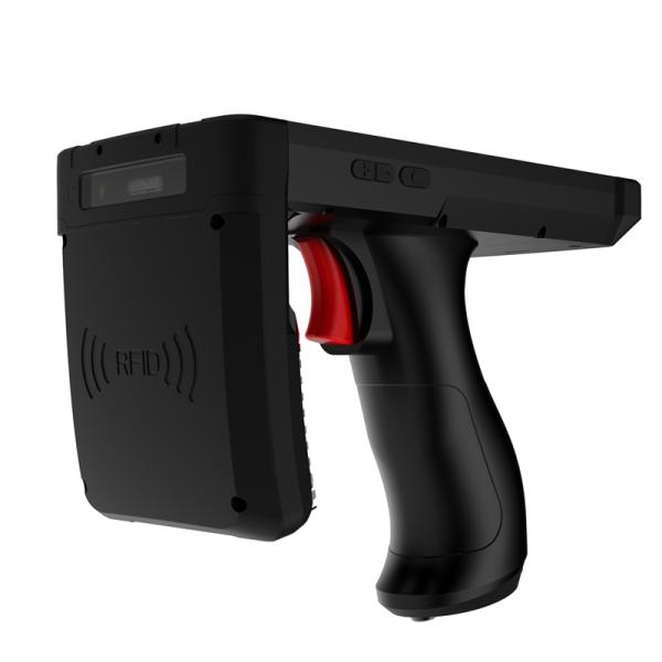 2G / 3G / 4G Rugged Industrial PDA , Android Handheld Long Range UHF RFID Reader