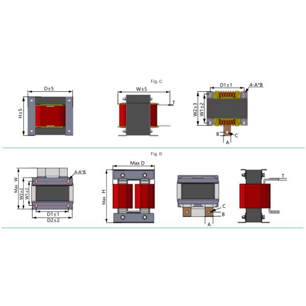 VEIKONG DC Reactor Choke For AC Frequency Inverter VFD Core-Winding Insulation Resistance