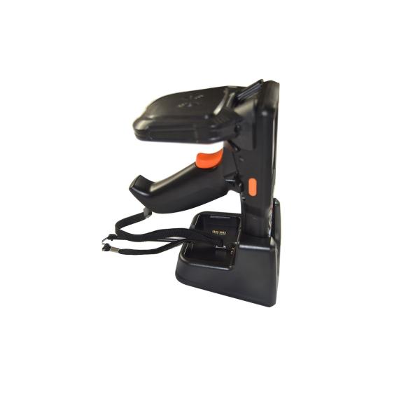 Long Range UHF RFID Reader , RFID Handheld Reader With Touch Screen