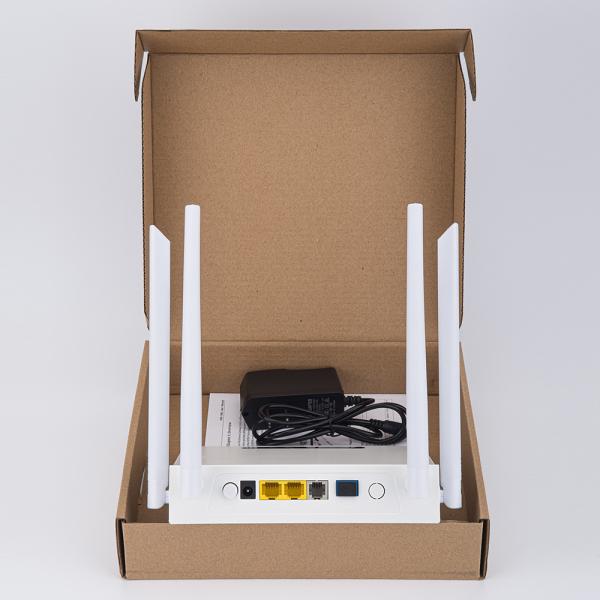 HiOSO Dualband 2GE WIFI POTS Plastic Casing Wifi ONU FTTH FTTO Solution