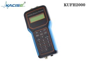 China KUFH2000B Handheld Ultrasonic Flow Meter / Transducer With SD Card Function on sale