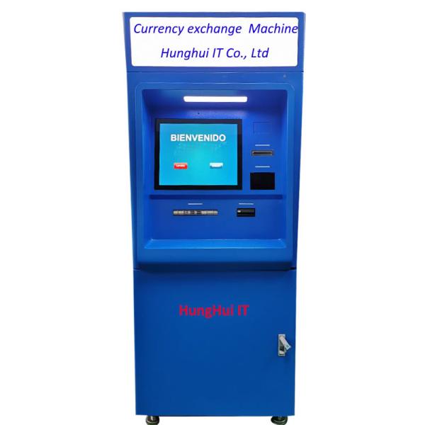 Buy Automatic Currency Exchange Atm Machine Linux OS Money Converter Machine at wholesale prices