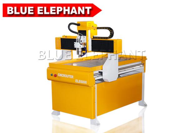 Portable 4 Axis 6090 Mini Cnc Pcb Router / Math3 Cnc Controller Router With