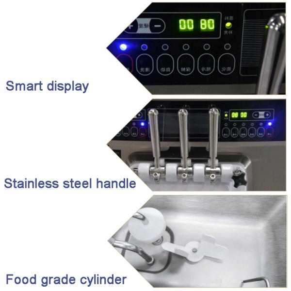 Automatic Yogurt Ice Cream Making Maker for Business Food Trucks N.W/G.W KG 125/143 KG 6Lx2 Material Cylinder Capacity