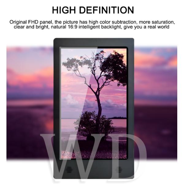 23.6" Touch screen LCD all-in-one monitor as Android pad indoor interactive advertsing displays