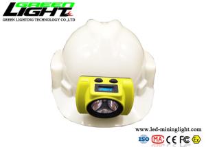 China 18000LUX 6.8Ah Rechargeable Mining Cap Lamps IP68 385LUM on sale