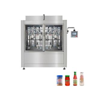 Automatic Servo Motor Linear Fish Sauce Filling Machine