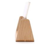 High Quality Simple Design U-Shape Wooden Photo Frame Base Business Card Menu