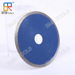 Quality BMR TOOLS 4 inch cold press continuous rim diamond saw blade for tile/ceramic/glass/granite for sale
