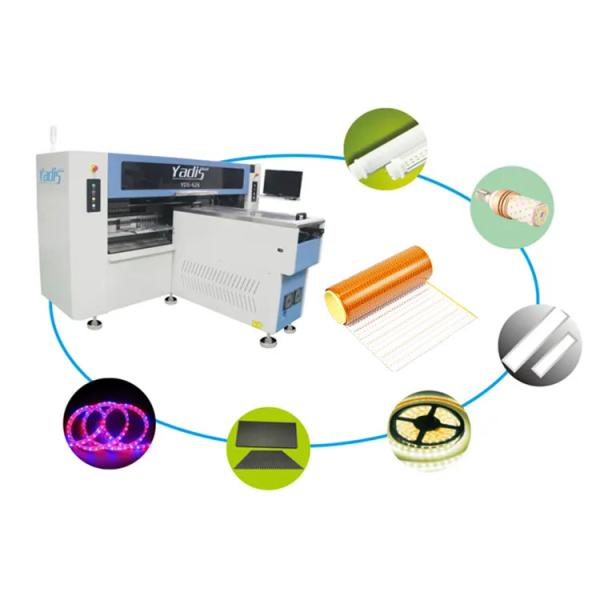 Buy Yadis Fully Automation Line Led Strip Light Smt Pick And Place Machine Wire Less Placement Machine at wholesale prices