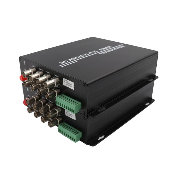 Buy 10 digit coding Bnc To Fiber Media Converter Tvi To Cvbs NTSC video format at wholesale prices