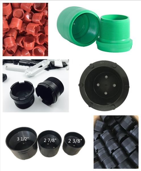 Custom Injection Molding Plastic Thread Protectors Multi Size Available