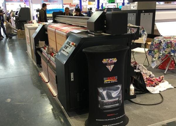 Buy Automatic Feeding / Taking Up Roll To Roll Flag Printing Machine USB 2.0 Interface at wholesale prices