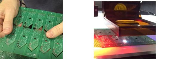 0.02mm Laser Beam Flex PCB Boards Non Contact Laser Depaneling