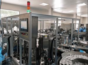 Quality Infusion Cap Assembly Machine Automatic Capper Machine With PLC Control System for sale