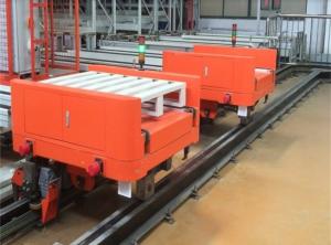 China Warehouse Automated Storage Material Handling Guided Vehicle RGV Automated Guided Vehicle Logistics Robot RGV Robot on sale