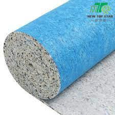China PU 10mm Foam Carpet Underlay Soft Carpet Padding With Non Woven Film on sale