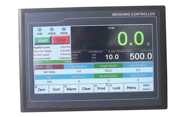Buy Checkweigher Indicator Controller , Touch Screen Weight Indicator Controller at wholesale prices