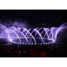 Customized Water Shapes Music Dancing Fountain Show With 2 Years Guaranty for sale